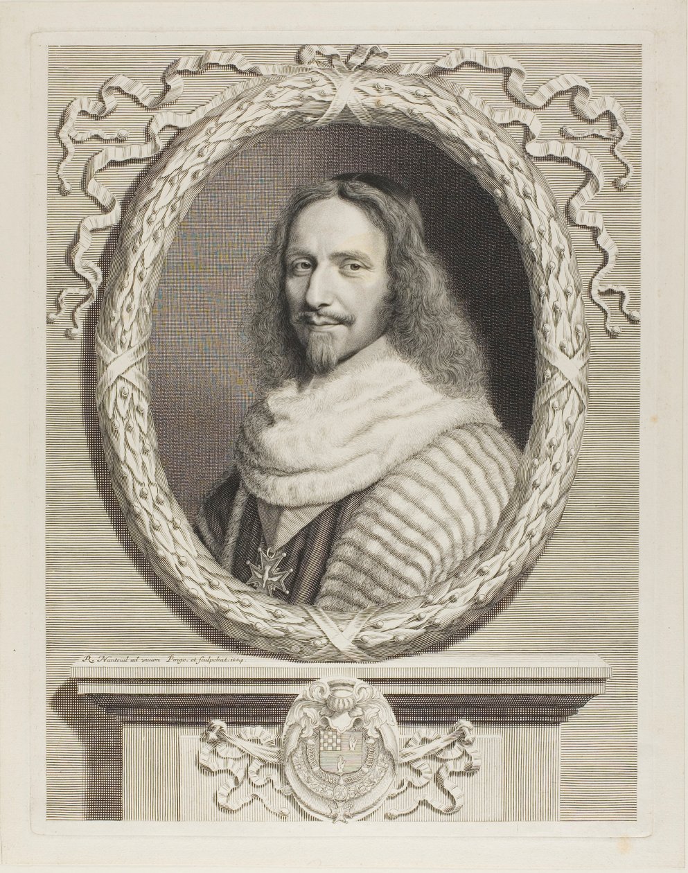 Nicolas Potier de Novion af Robert Nanteuil