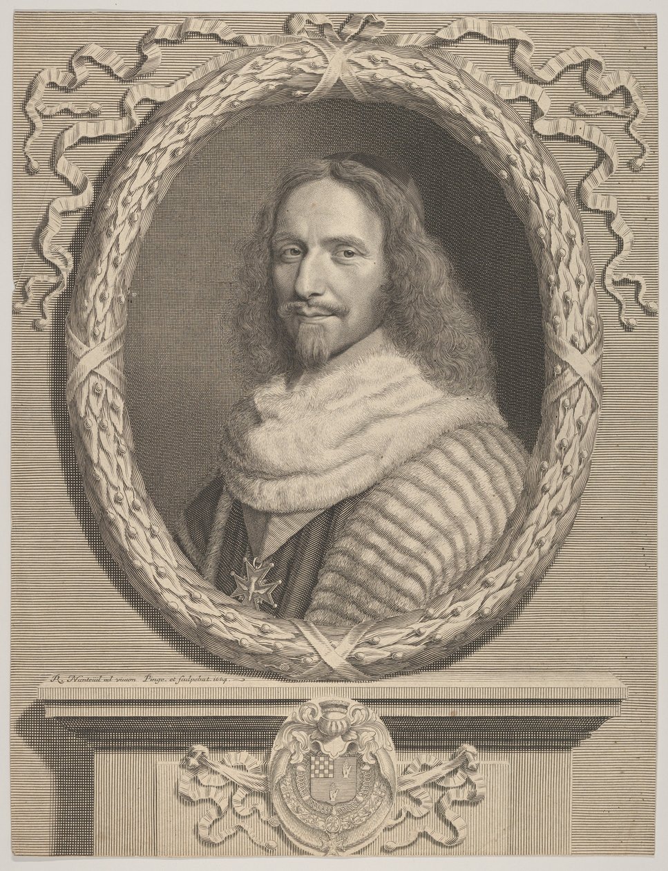 Nicolas Potier fra Novion af Robert Nanteuil