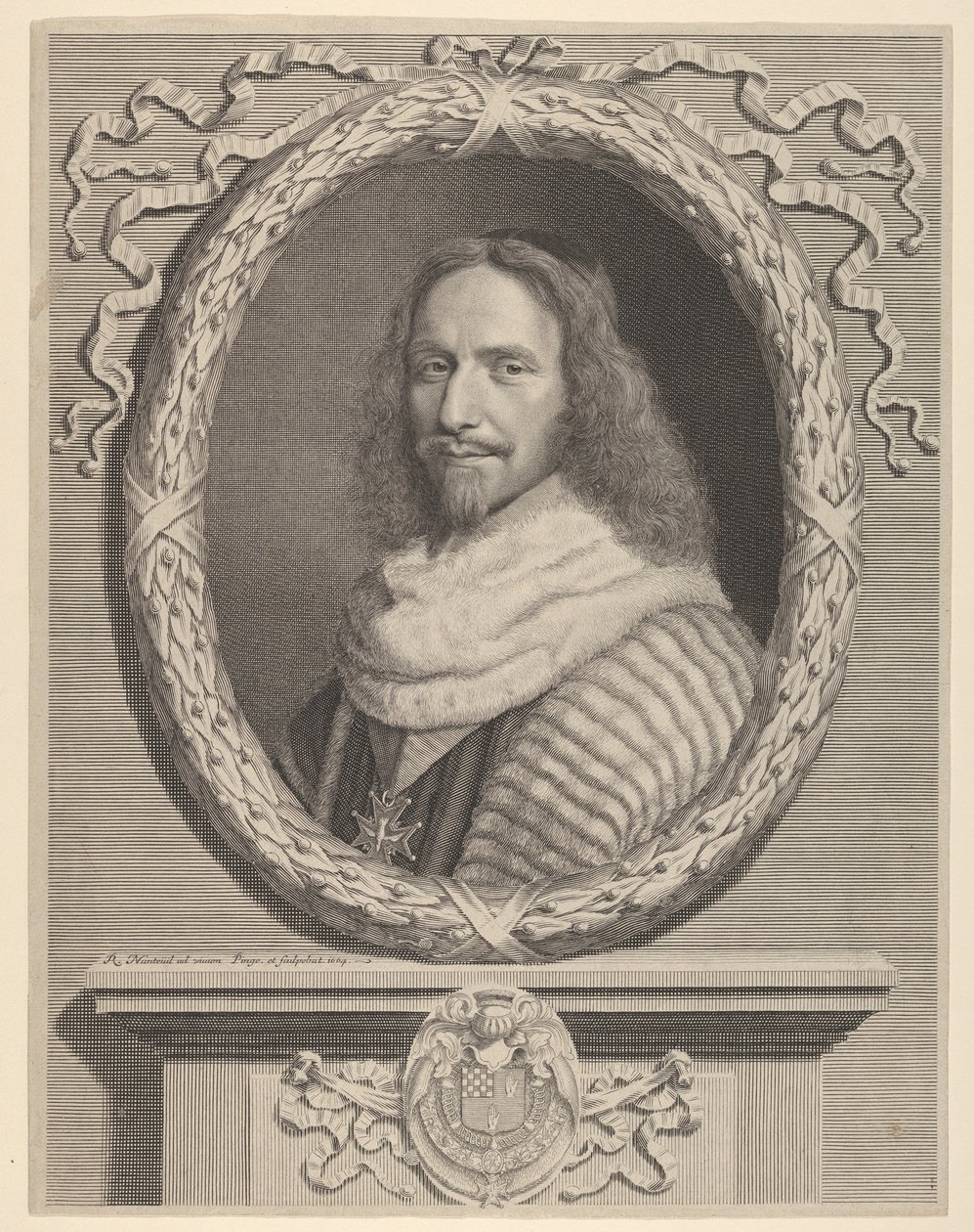 Nicolas Potier de Novion af Robert Nanteuil