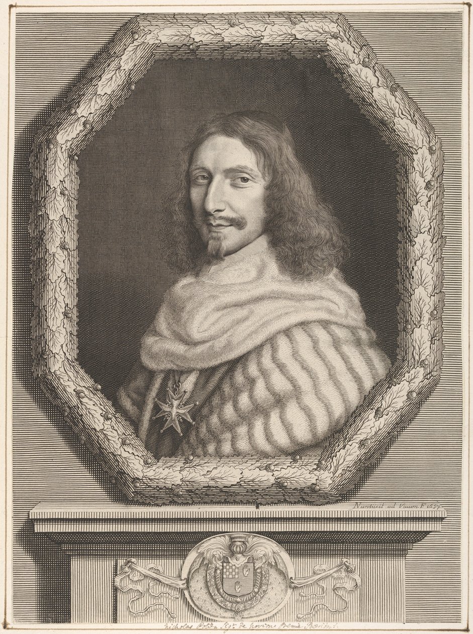 Nicolas Potier de Novion af Robert Nanteuil