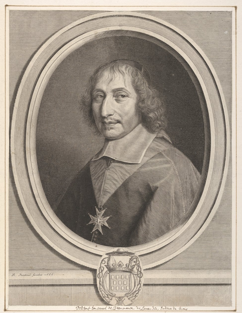 Philbert-Emmanuel de Beaumanoir de Lavardin af Robert Nanteuil