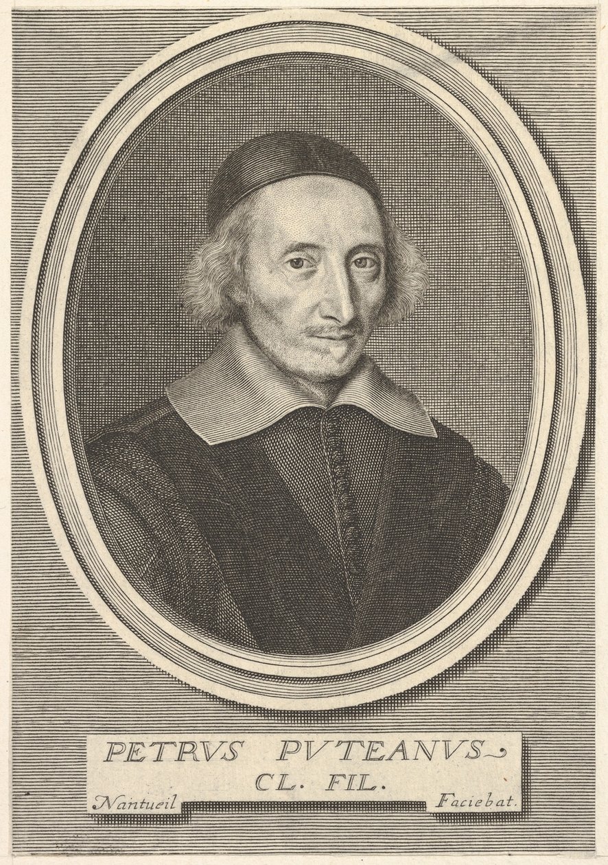 Pierre Dupuy, ca. 1648. af Robert Nanteuil