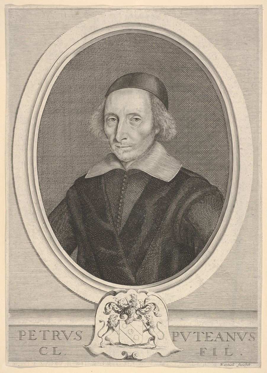 Pierre Dupuy, ca. 1648. af Robert Nanteuil