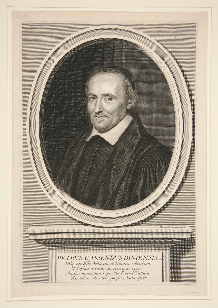 Pierre Gassendi af Robert Nanteuil