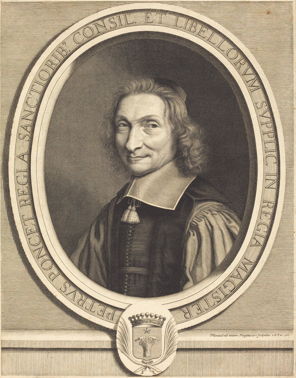 Pierre Poncet af Robert Nanteuil