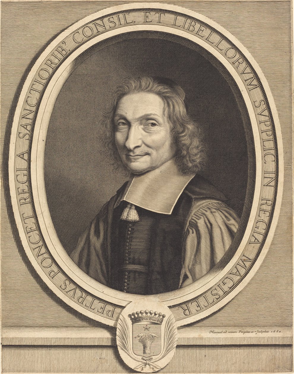 Pierre Poncet af Robert Nanteuil