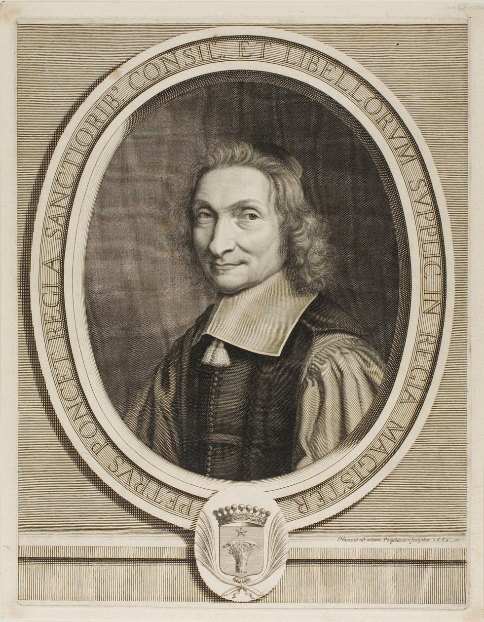 Pierre Poncet af Robert Nanteuil