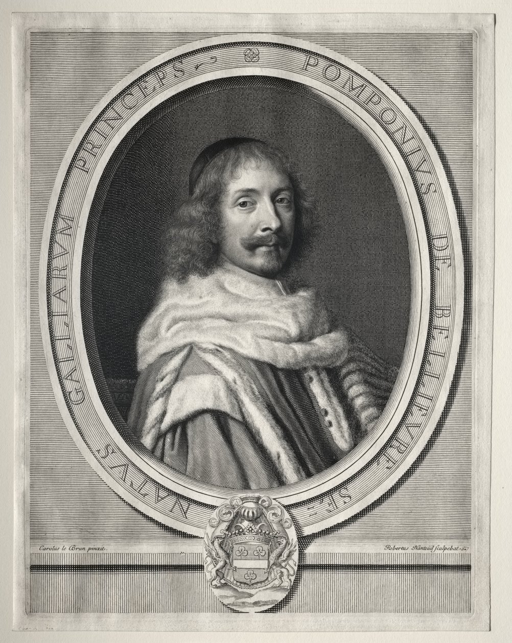 Pomponne II af Bellievre af Robert Nanteuil