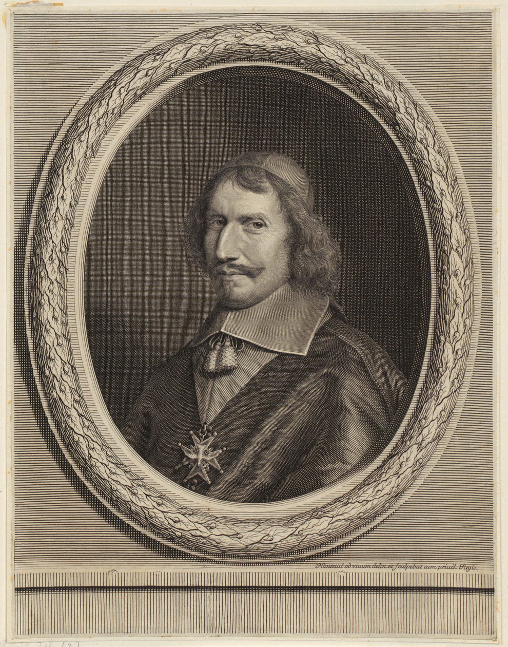 Portræt af kardinal Antonio Barberini af Robert Nanteuil