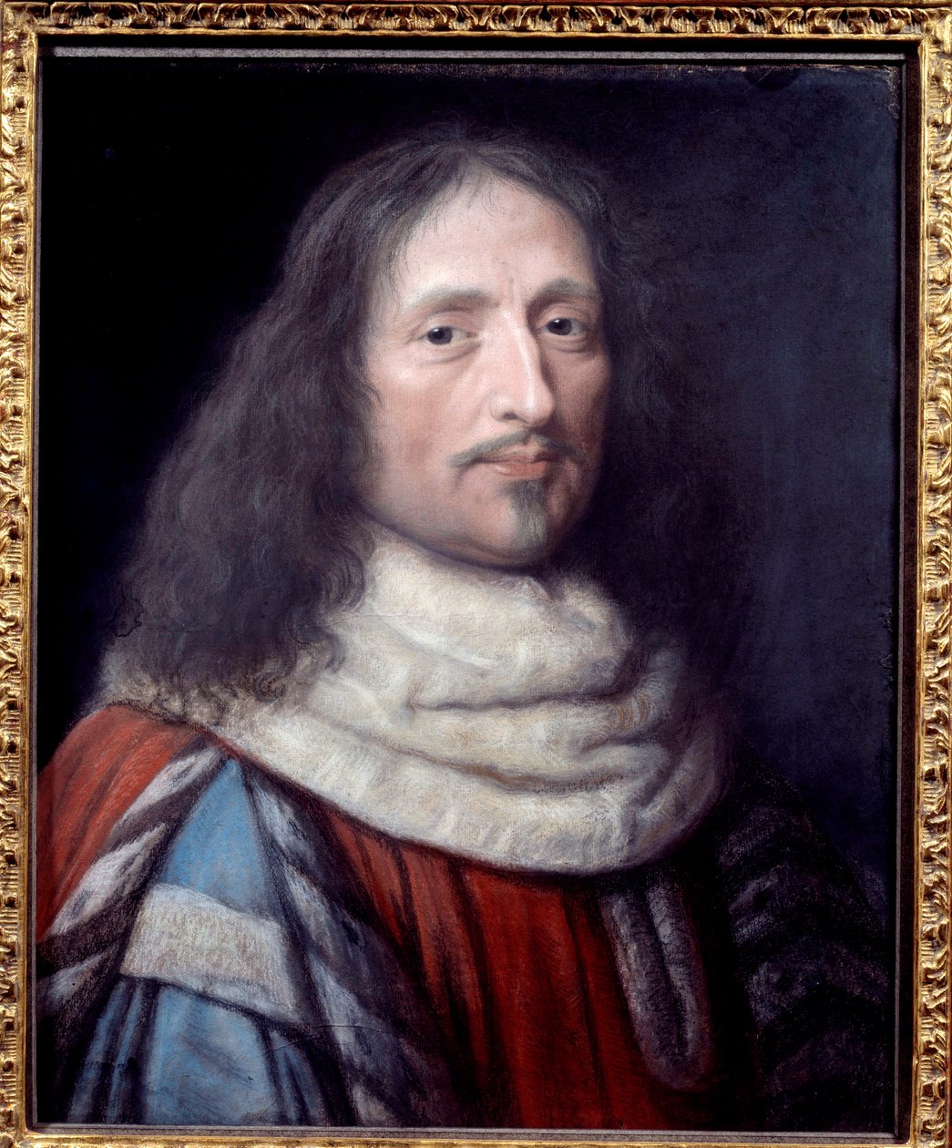 Portræt af Guillaume de Lamoignon (1617-1677) Første præsident for parlamentet i Paris Maleri af Robert Nanteuil (1623-1678) 1600-tallets Paris, Musee Carnavalet af Robert Nanteuil