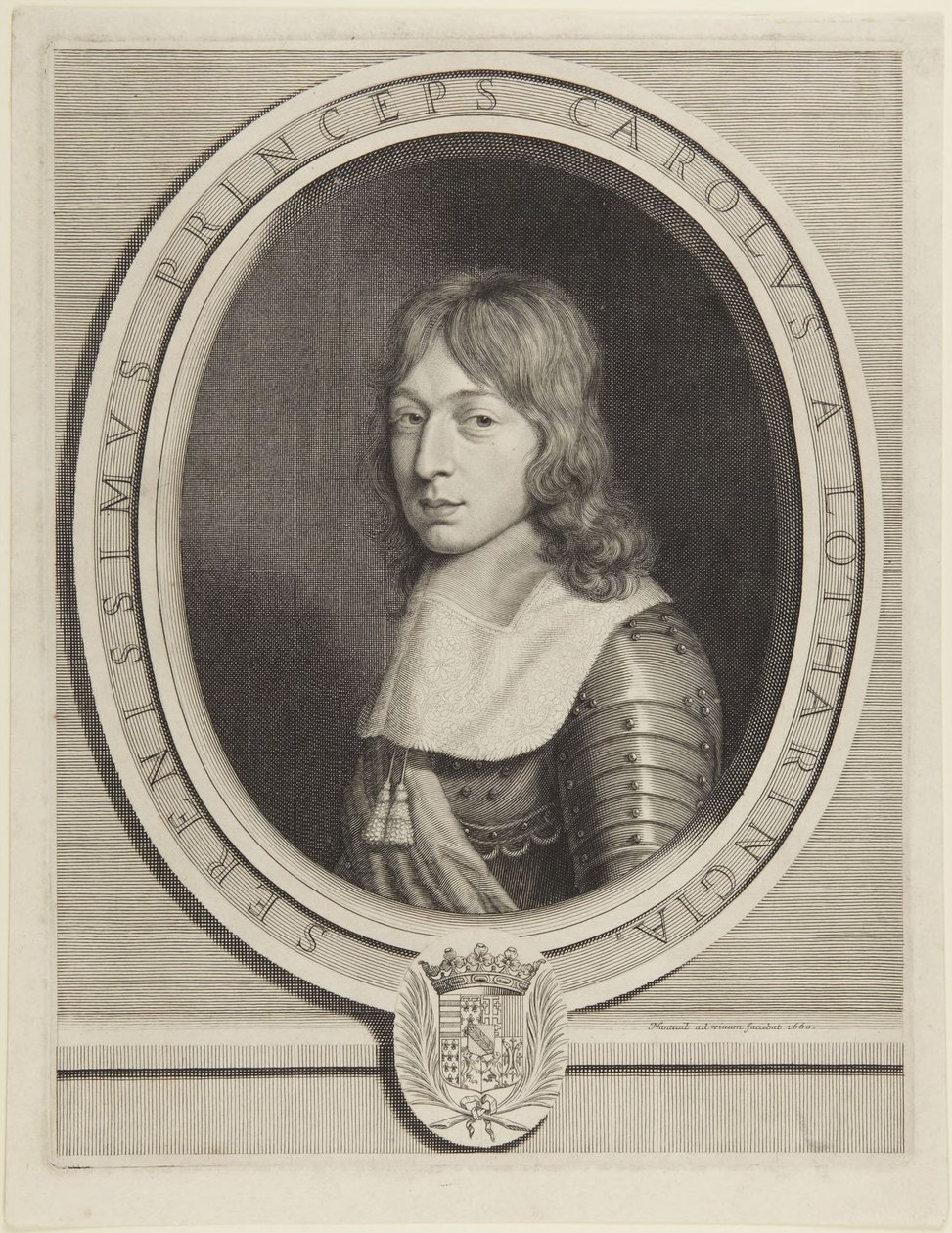 Prins Charles af Lorraine – 1660 af Robert Nanteuil