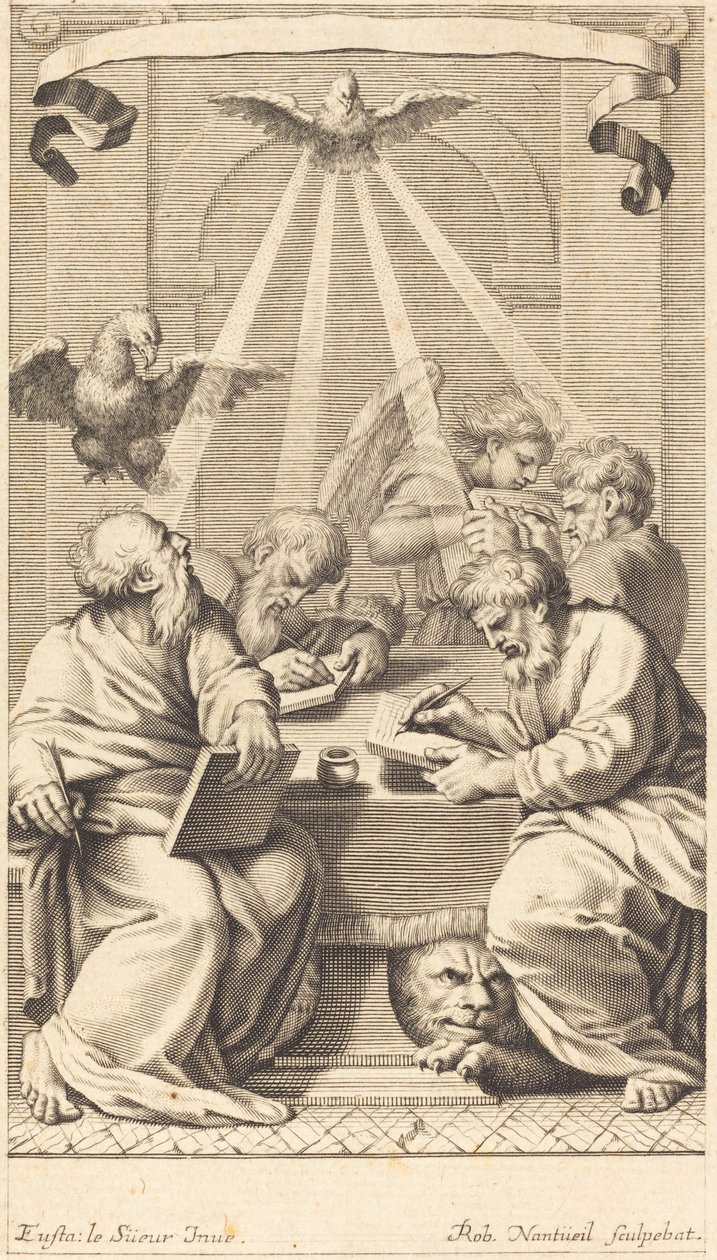 De fire evangelister af Robert Nanteuil