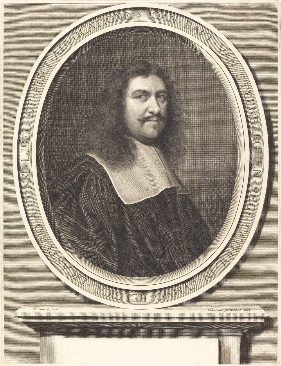 Jean Baptiste van Steenberghen af Robert Nanteuil after François Duchatel