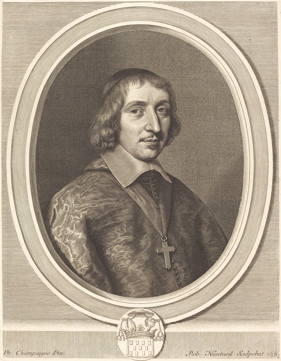 Philibert Emmanuel de Beaumanoir Lavardin af Robert Nanteuil after Philippe de Champaigne