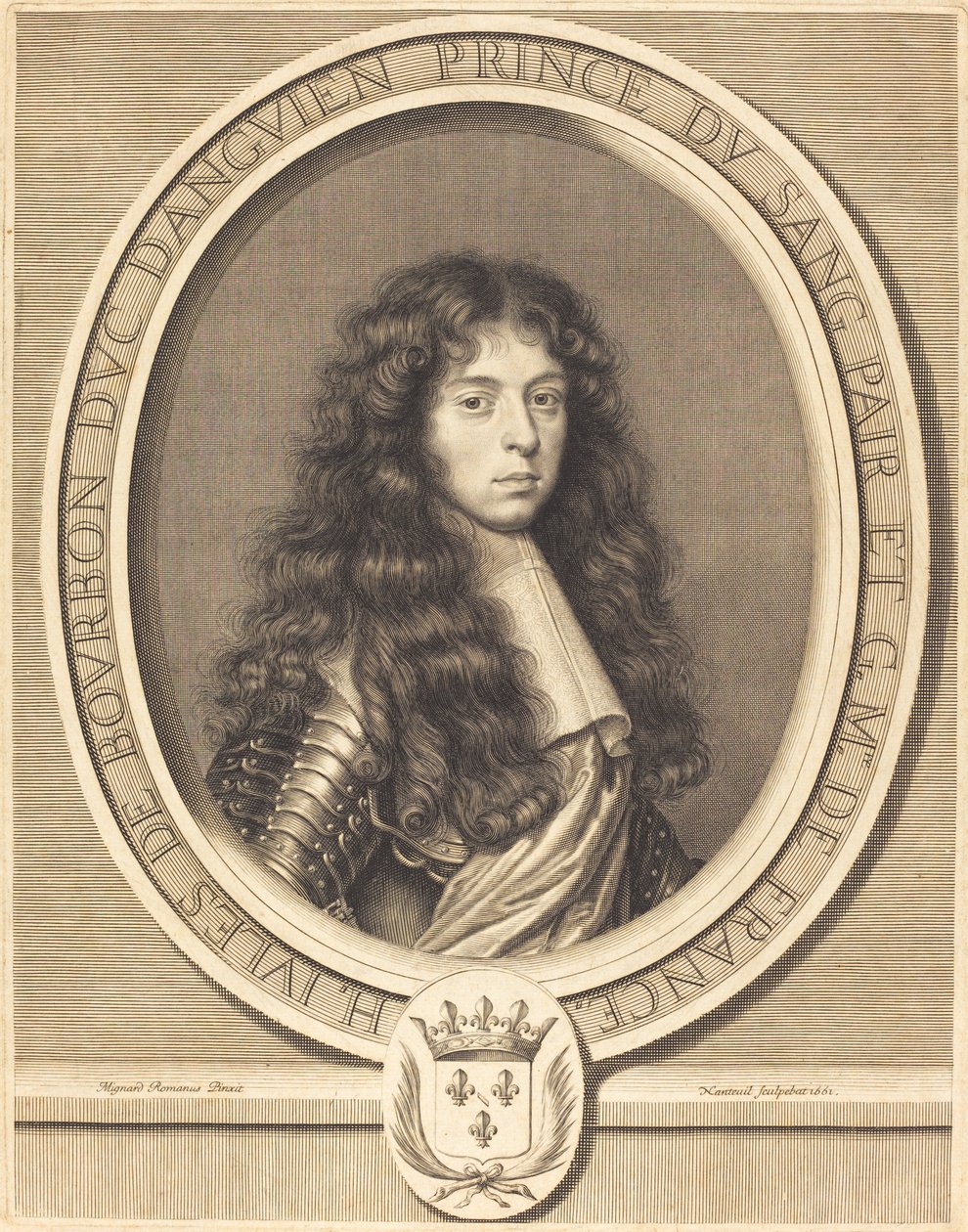 Jules, hertug af Enghien af Robert Nanteuil after Pierre Mignard I