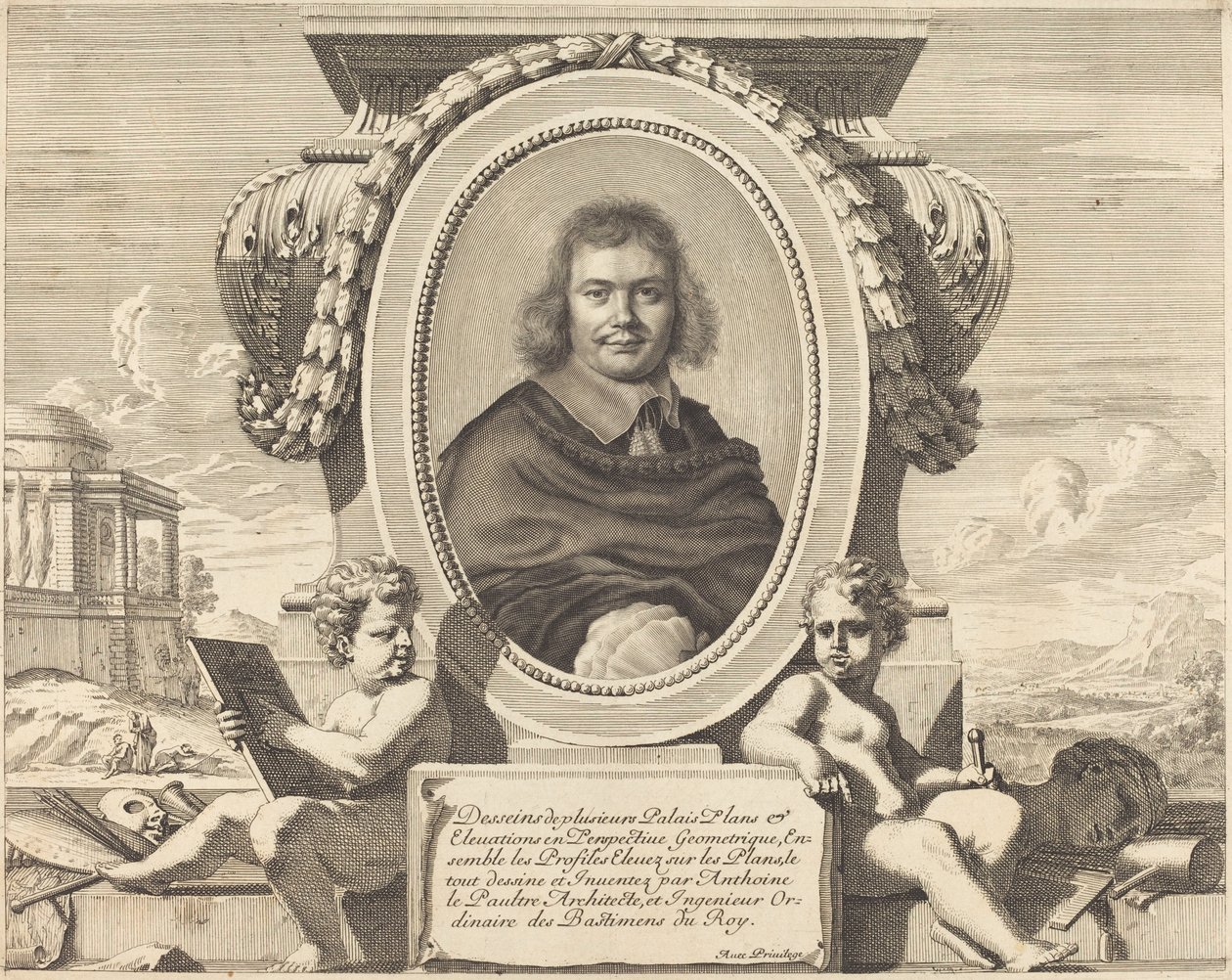 Antoine LePautre af Robert Nanteuil and Jean Lepautre
