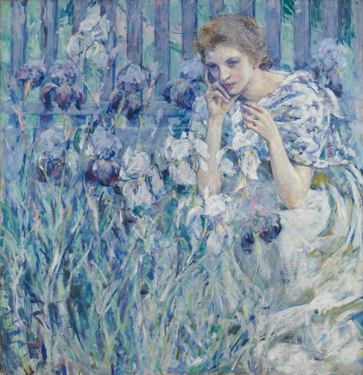 Fleur de Lys, ca.1895-1900 af Robert Payton Reid