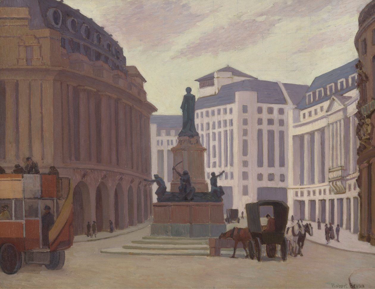Aldwych af Robert Polhill Bevan