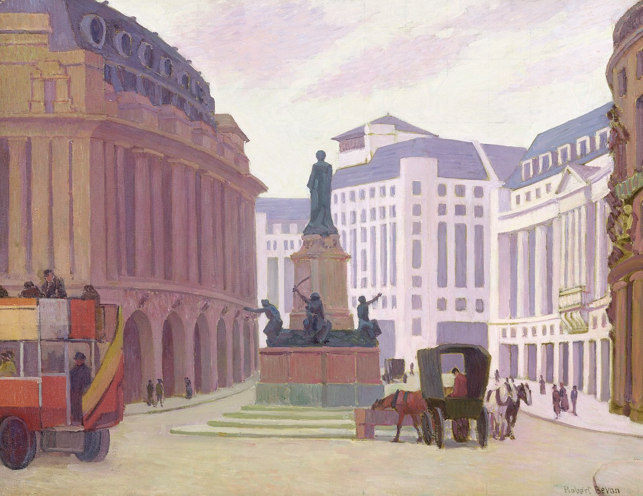 Aldwych af Robert Polhill Bevan