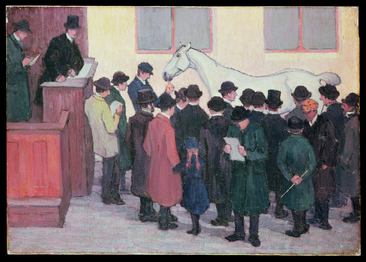 Under hammeren (se også 68797) af Robert Polhill Bevan