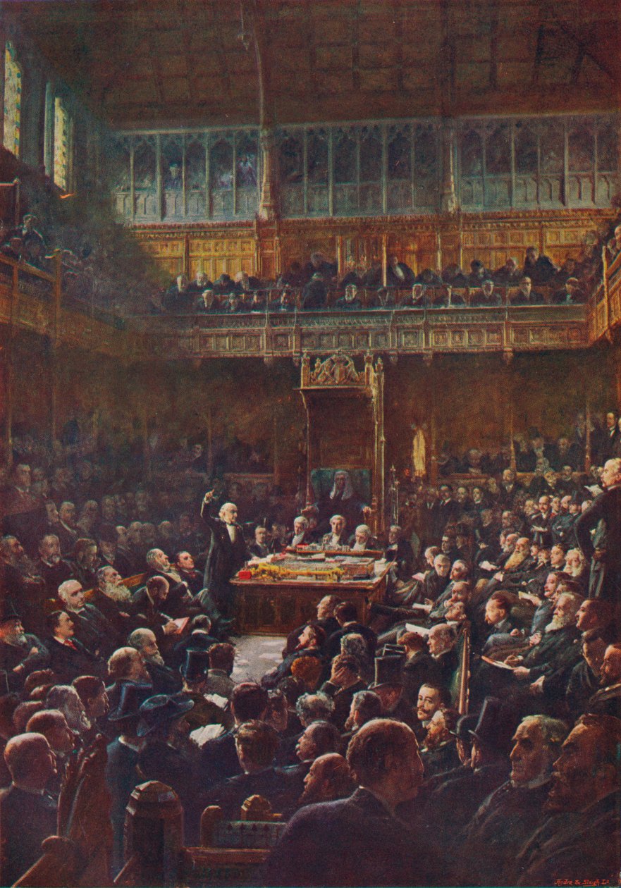 Underhuset, 13. februar 1893 1906 af Robert Ponsonby Staples