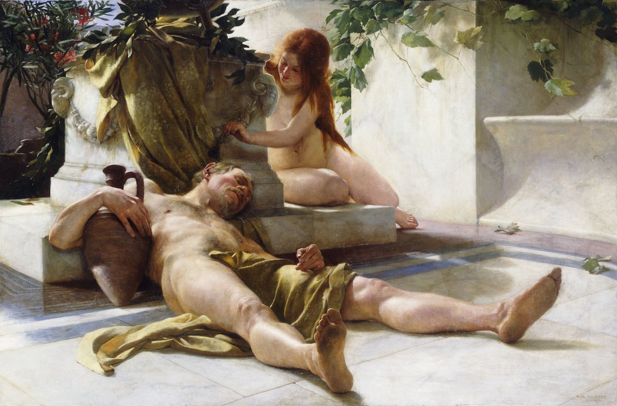 Efter Bacchanal af Robert Richter