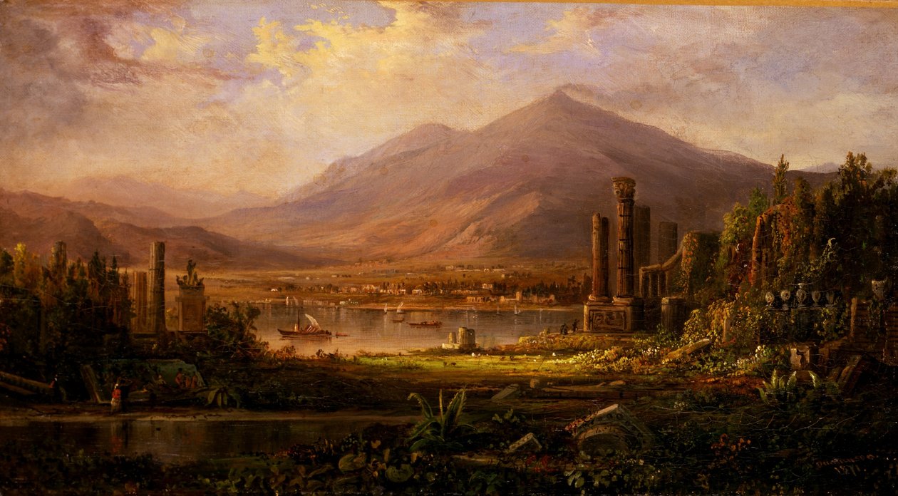 Pompeji af Robert S. Duncanson