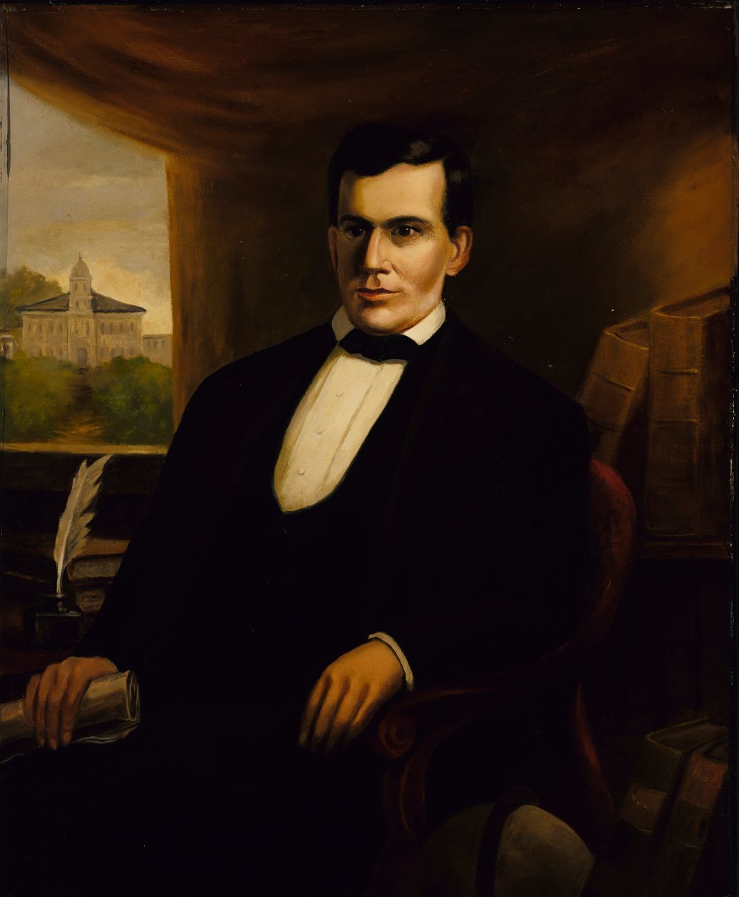 Portræt af Freeman Cary af Robert S. Duncanson