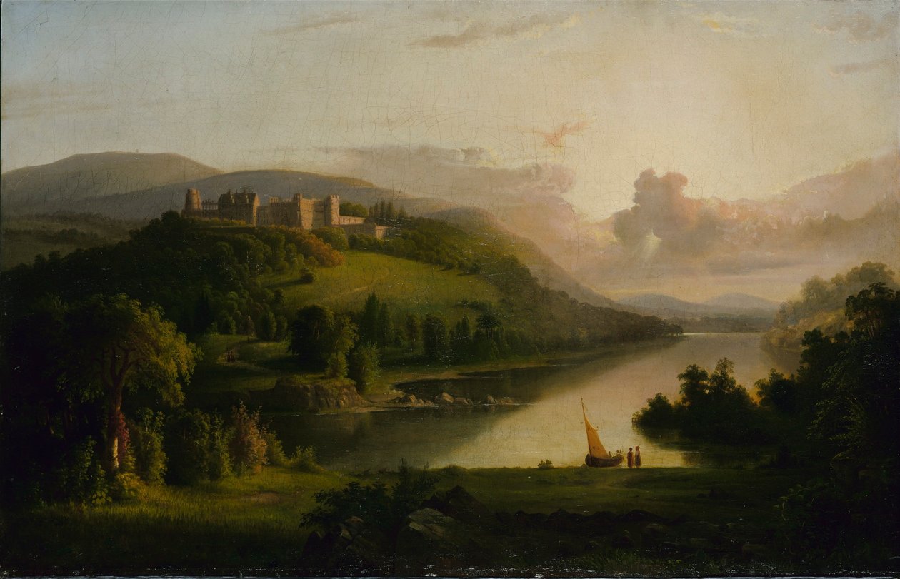 Det skotske højland af Robert S. Duncanson