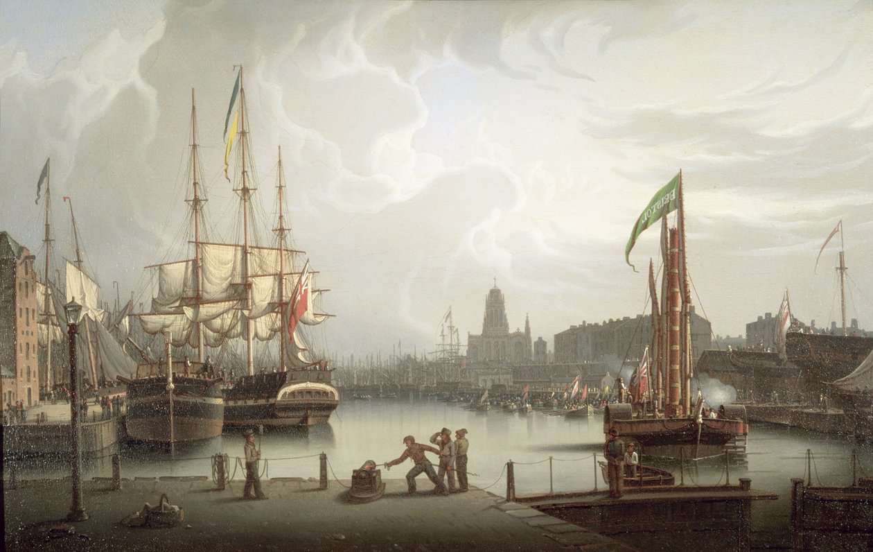 Dockens åbningsceremoni, Bristol af Robert Salmon