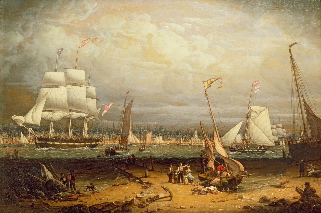 Liverpools havn af Robert Salmon