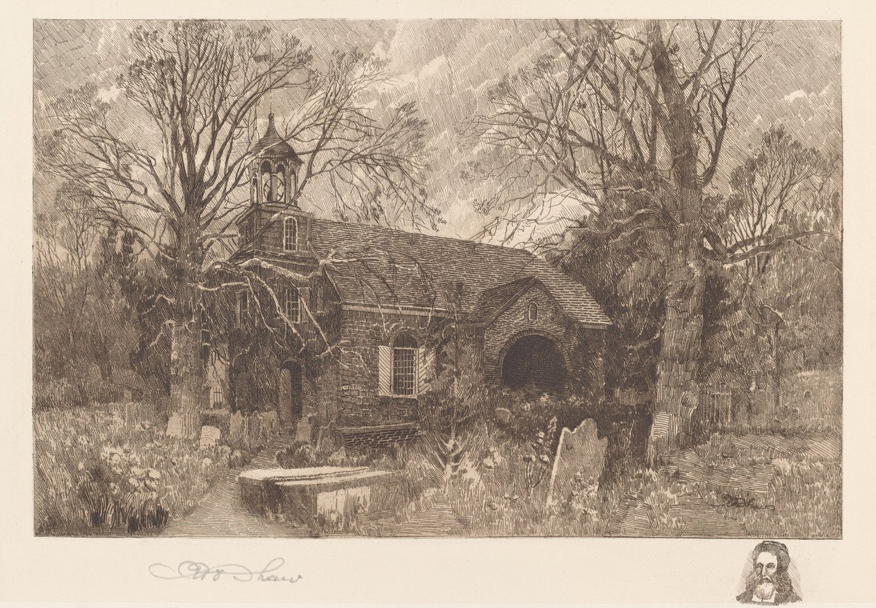 Gamle Svenskes Kirke af Robert Shaw
