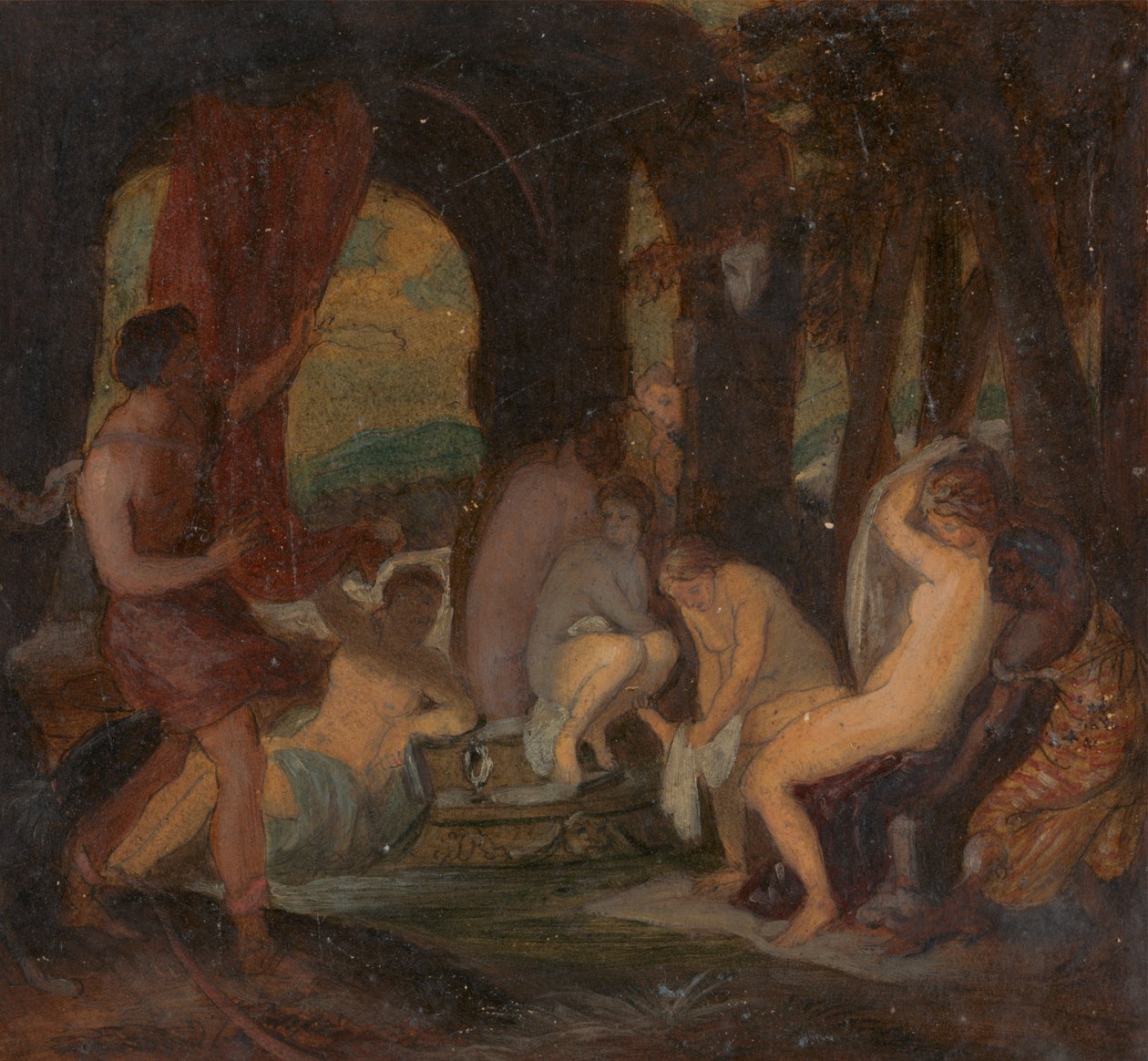 Diana og Actaeon af Robert Smirke