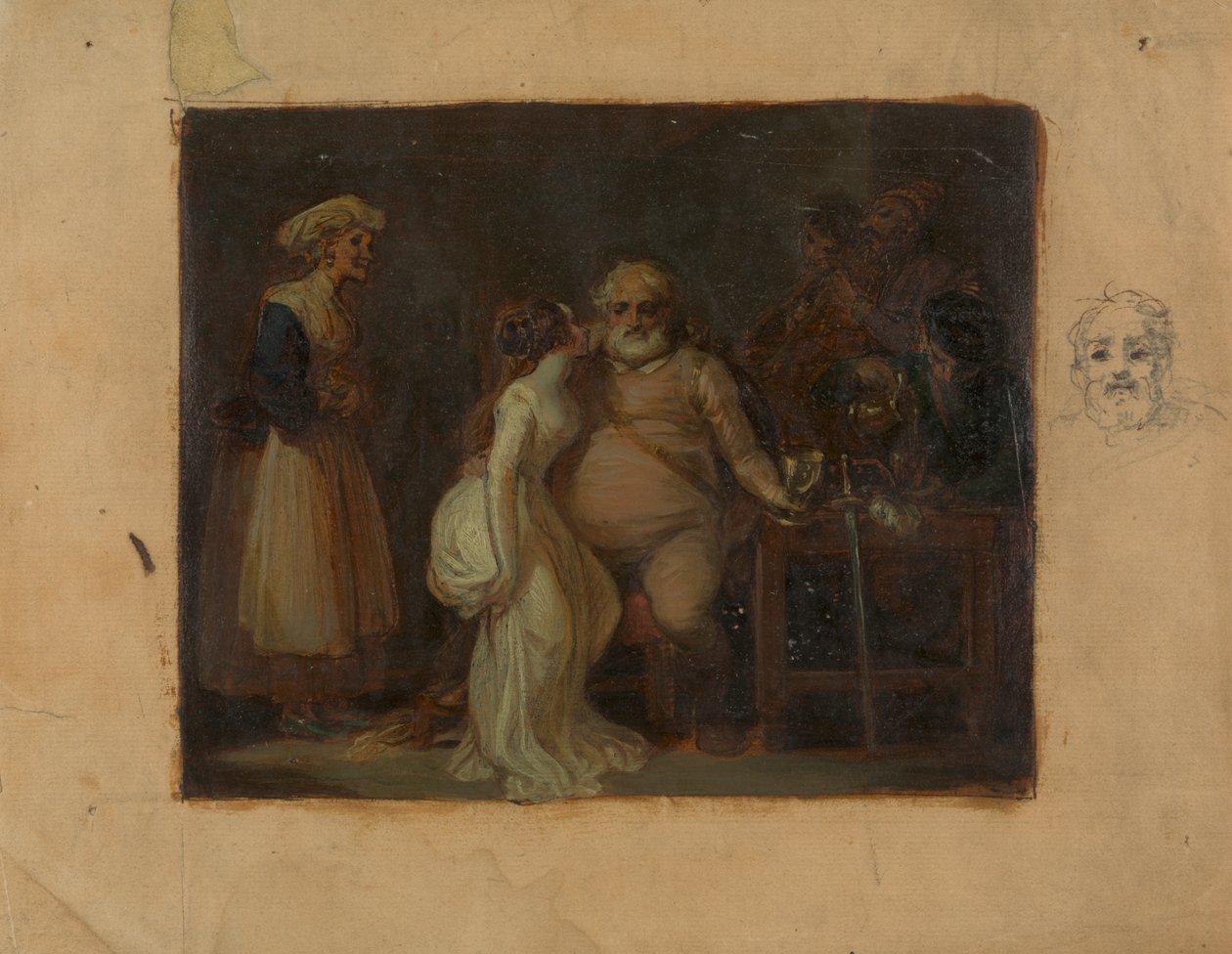 Falstaff i Ornehovedet af Robert Smirke