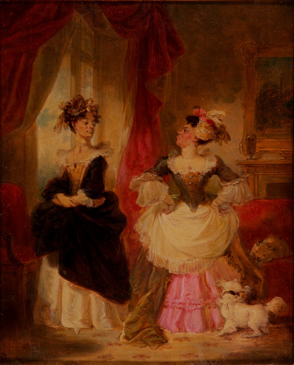 Rivalerne, c1827 af Robert Smirke
