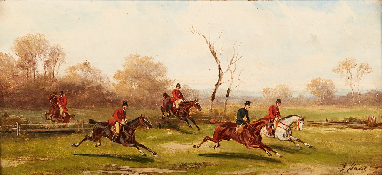 Jagten begynder (olie om bord) af Robert Stone