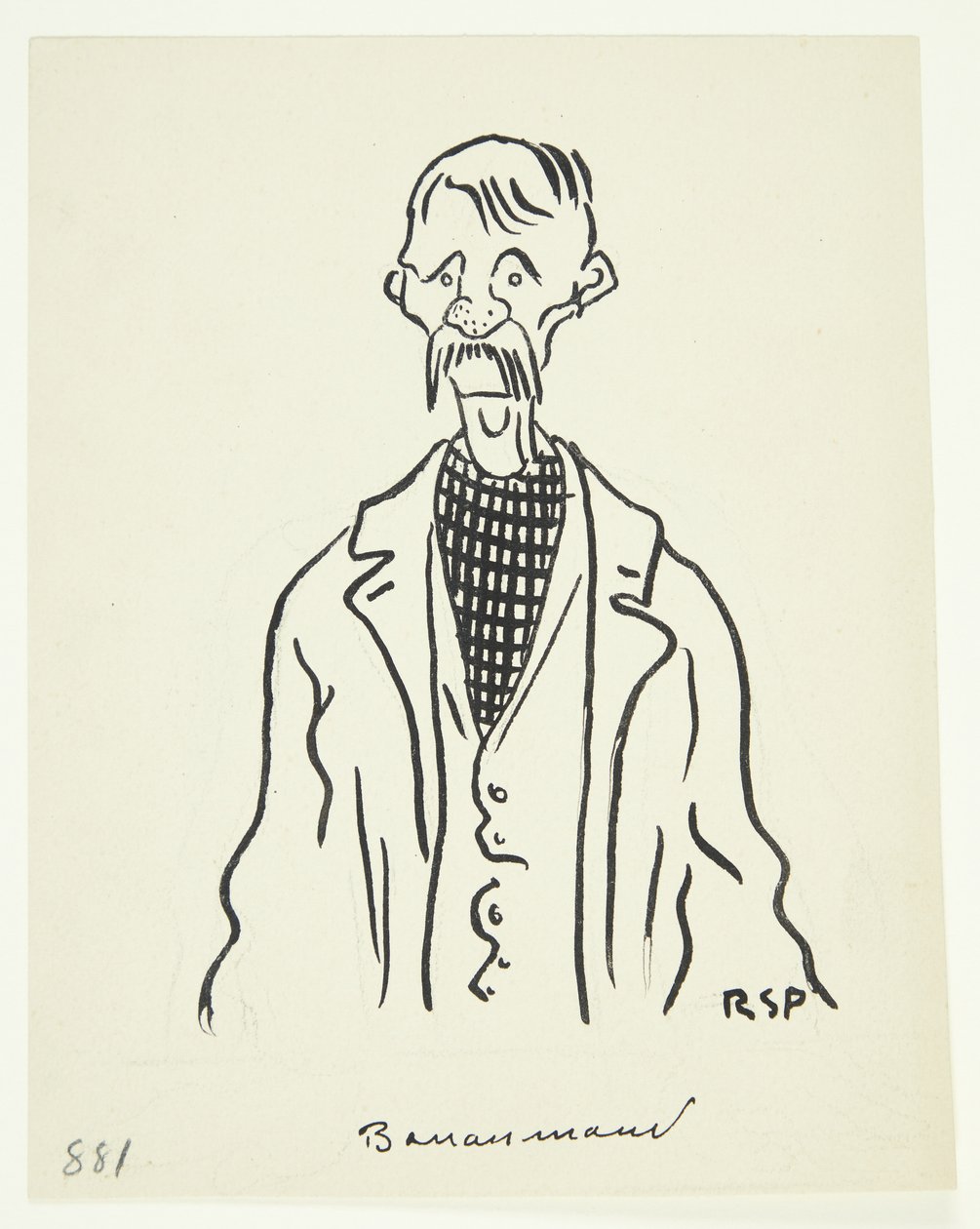 Bananmand af Robert Storm Petersen