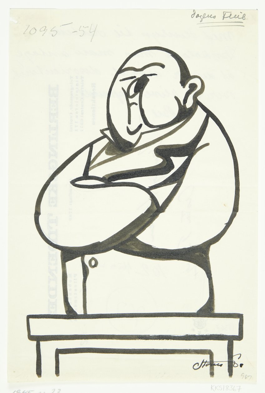 Blad til "Dagens flue" af Robert Storm Petersen
