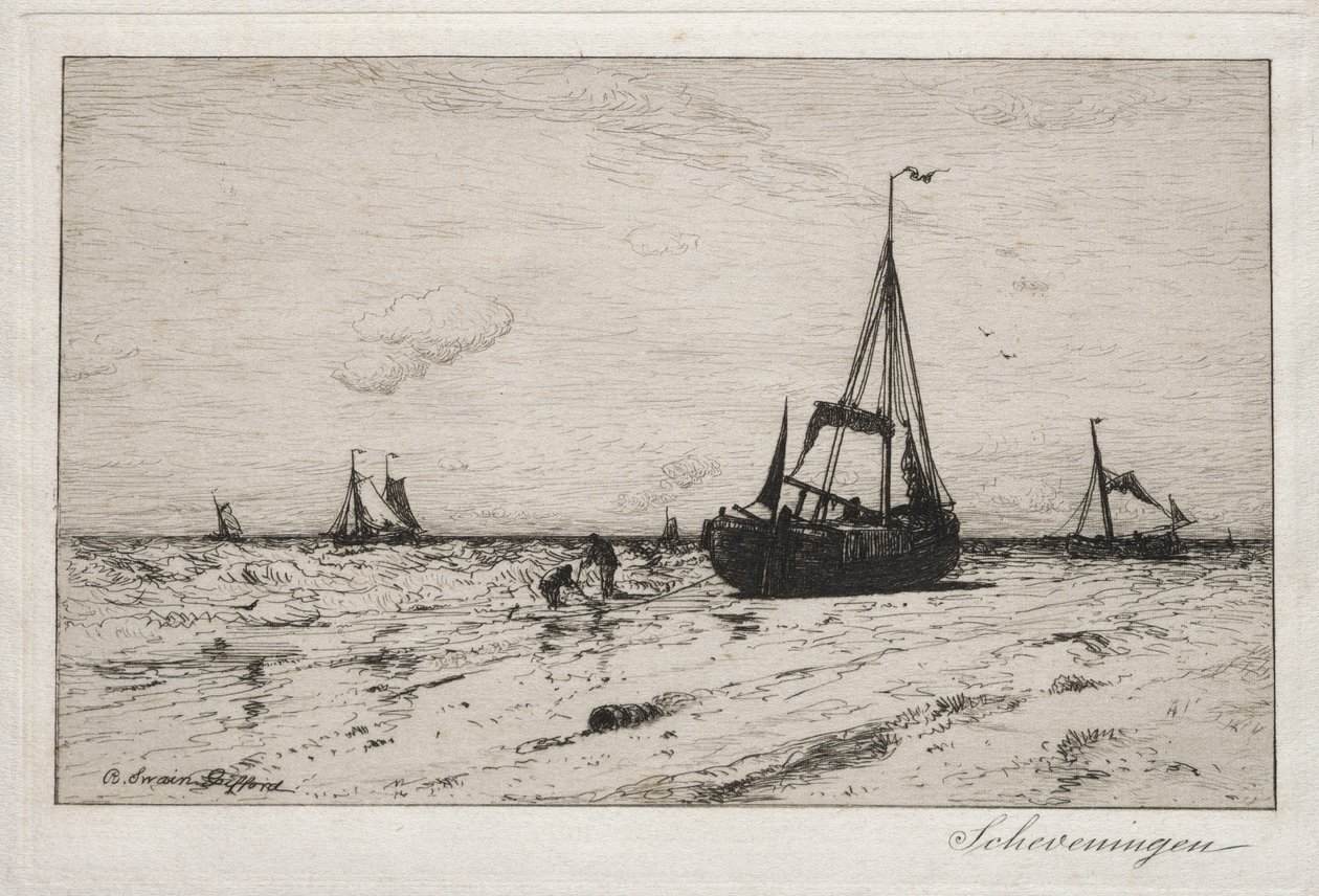 Scheveningen. af Robert Swain Gifford