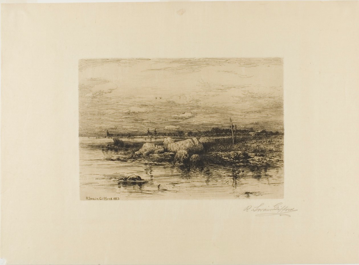 Munden af Apponagansett af Robert Swain Gifford