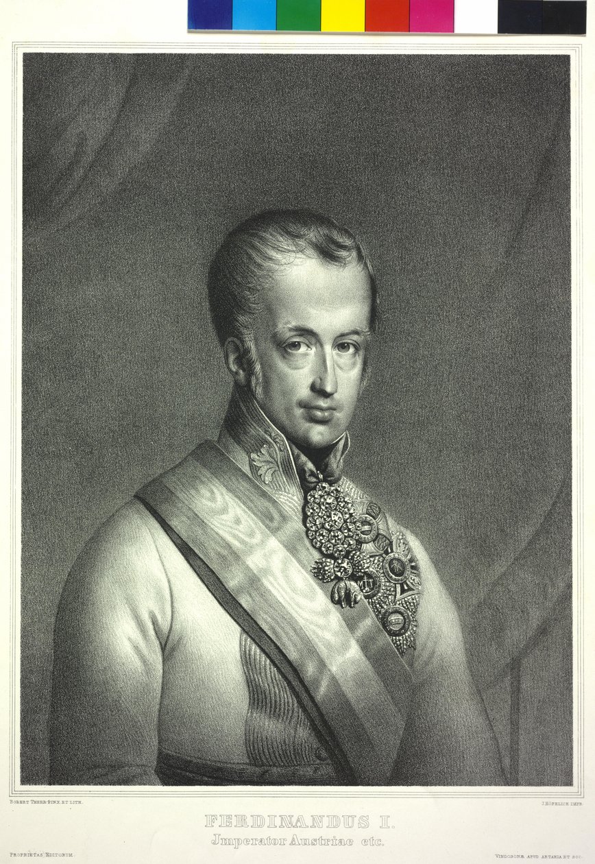 Kejser af Østrig Ferdinand I af Robert Theer