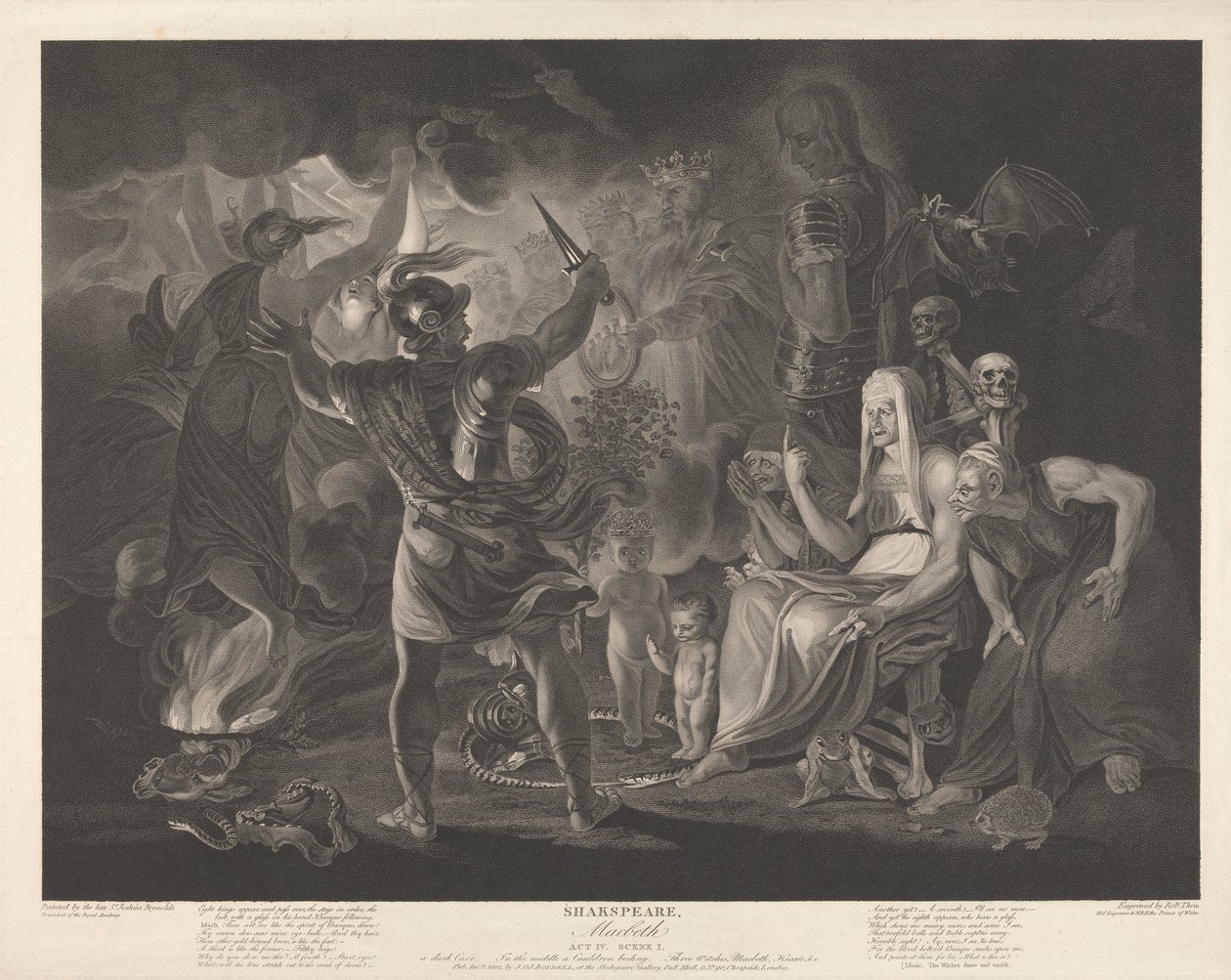 Shakespeare, Macbeth Act IV, Scene I af Robert Thew