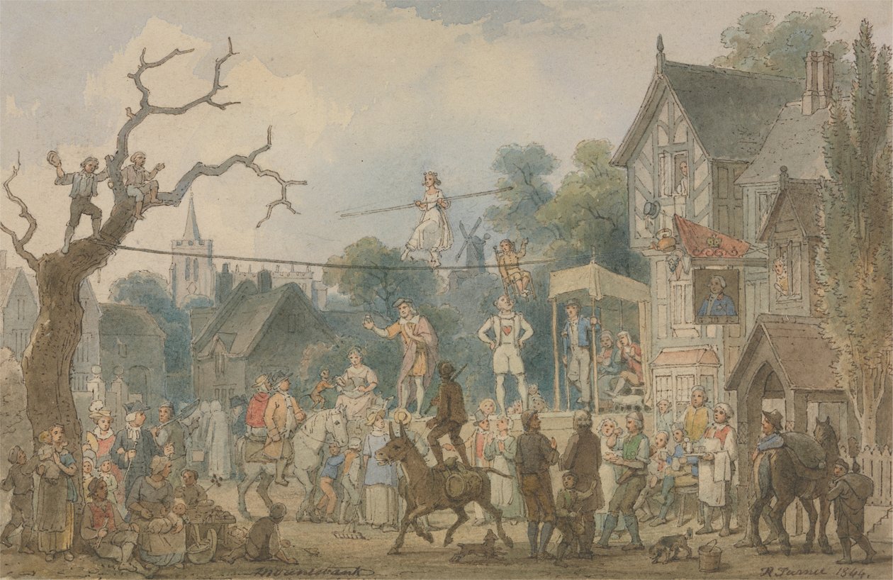 Mountebank, 1844 af Robert Turner