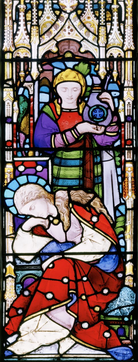 Woman of the Bible, ca. 1866 (farvet glas) af Robert Turnill Bayne