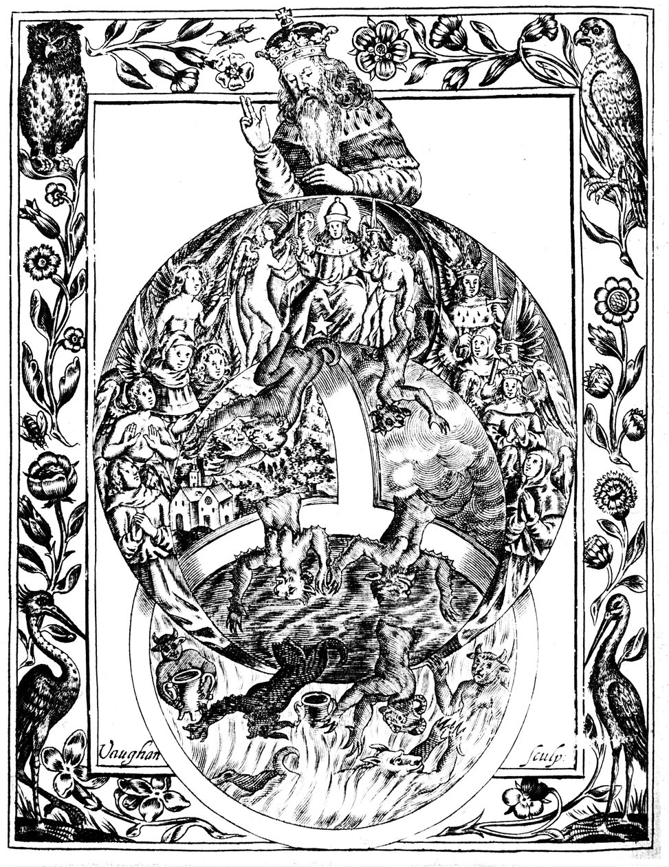 Kirkens hierarki, 1652 af Robert Vaughan