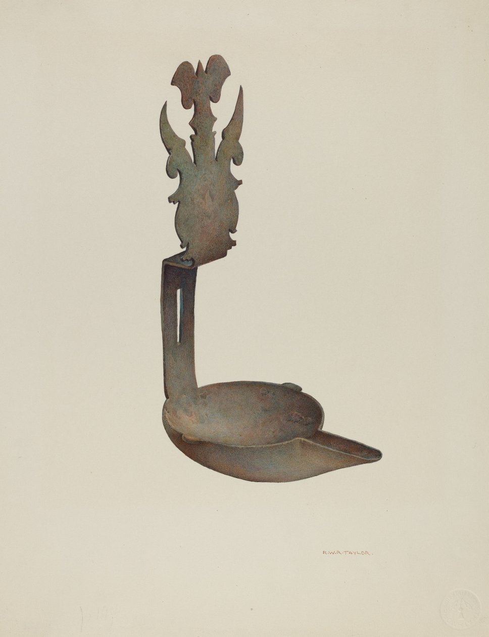 Fedtlampe af Robert W.R. Taylor