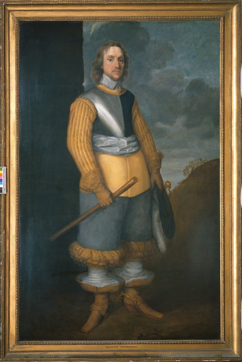 Oliver Cromwell, ca. 1649-50 (olie på lærred) af Robert Walker
