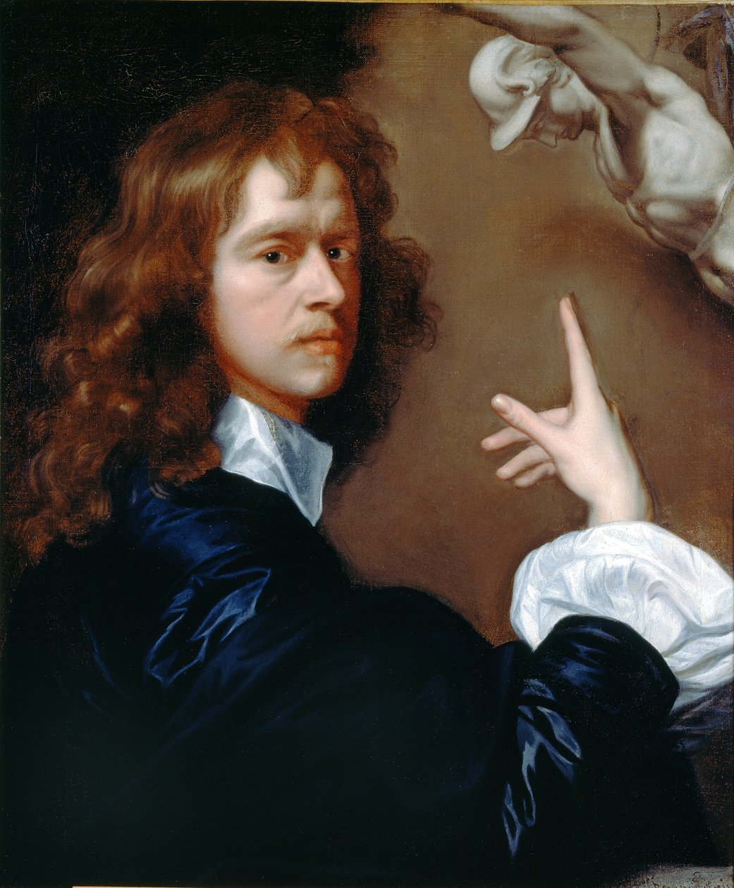 Selvportræt, c1640-1650 af Robert Walker