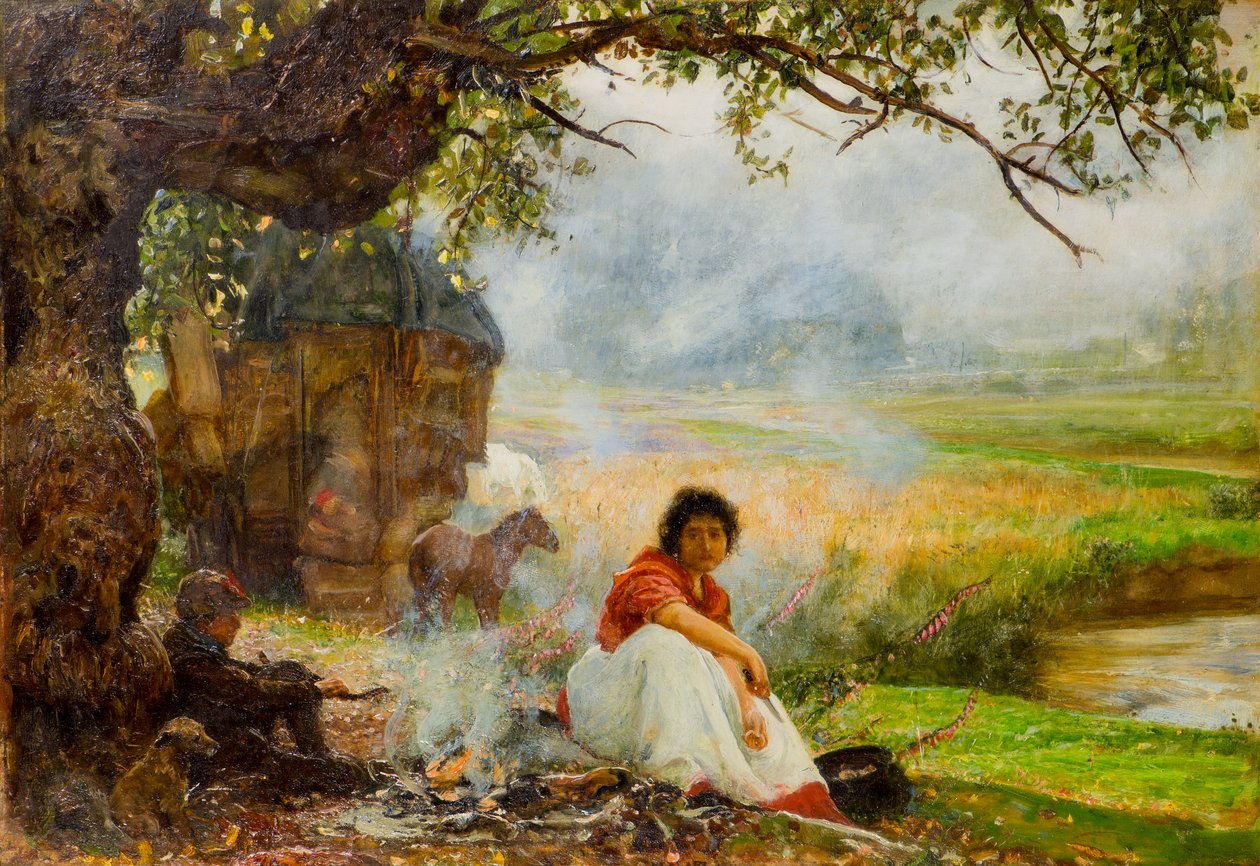 Sigøjnerpige af Robert Walker Macbeth