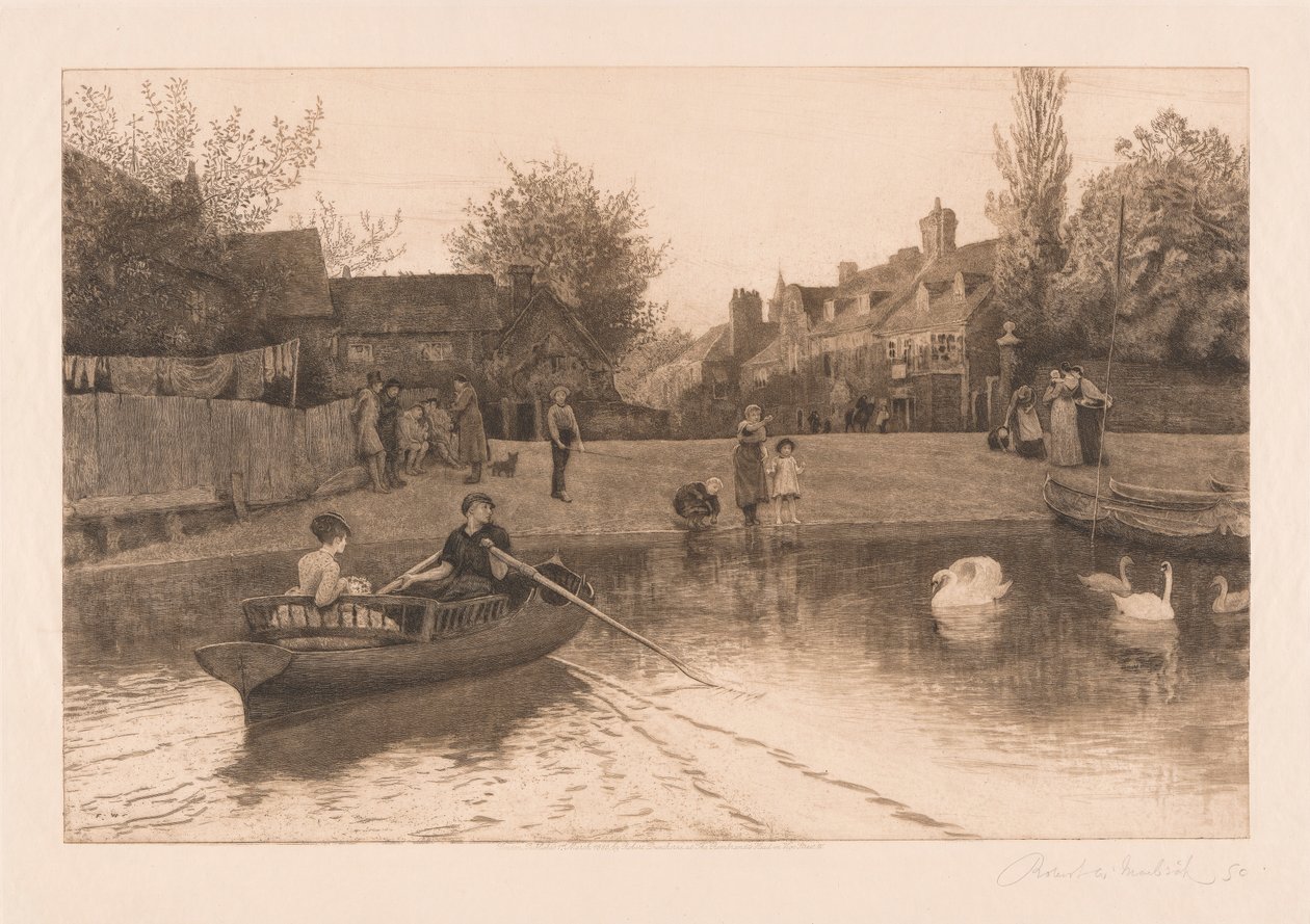 Marlow færge af Robert Walker Macbeth